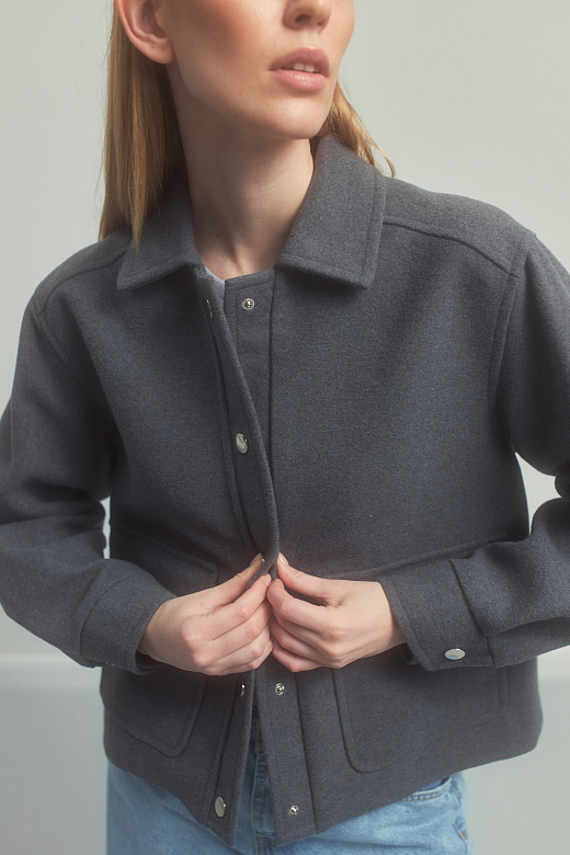 Женская куртка-рубашка Stimma Кантен, фото 4