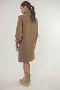 Жіноча в'язана сукня Stimma Шавре, колір - горіховий