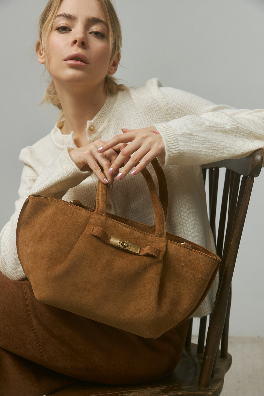 Жіноча сумка Stimma замш Луна 3, фото 1 