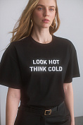 Женская футболка Stimma Релия, цвет - черный