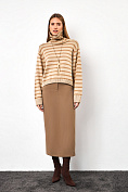Женская юбка Stimma Гермина, цвет - коричневый