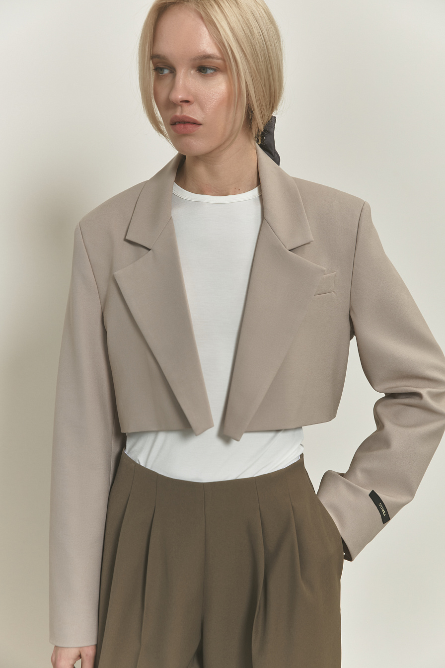 Жіночий кроп-жакет Stimma Лазар, фото 1 