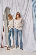 Жіночий светр Stimma Алара, колір - перламутровий
