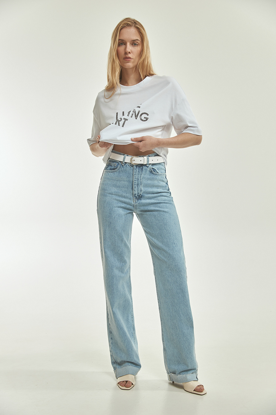 Жіночі джинси WIDE LEG Stimma Левері 2, фото 1 