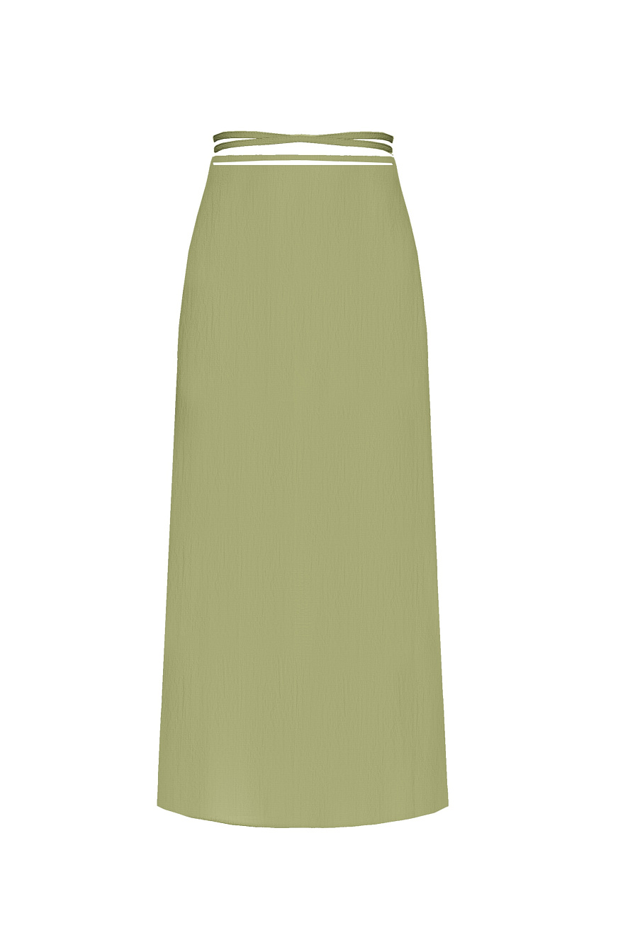 Женская юбка Stimma Сиена, цвет - Темный лайм