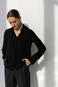 Жіноча блуза Stimma Карпі, цвет - черный