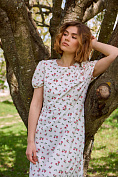 Женское платье Stimma Шарини, цвет - Пудровый цветок