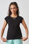 Жіноча футболка Stimma Ферріс, колір - чорний