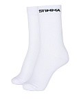 Жіночі шкарпетки Stimma Чорний напис, колір - Білий