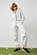 Жіночий спортивний костюм Stimma Ламелій, колір - молочний