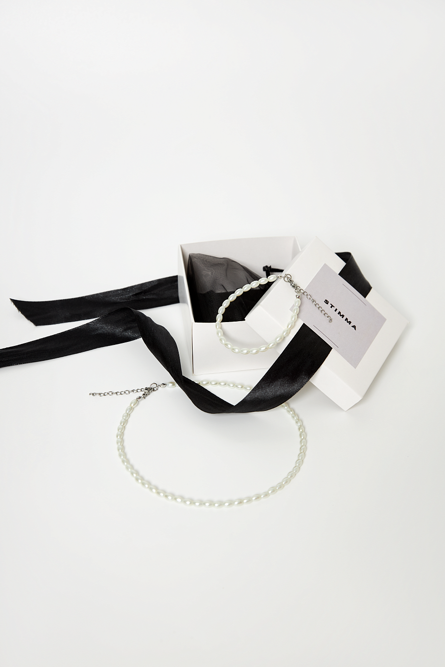 Набор нежных украшений из жемчуга, фото 1 