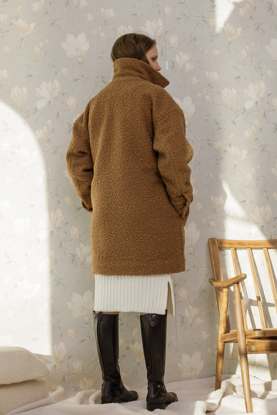 Жіноче пальто Stimma Лорен, колір - моко