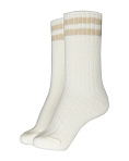 Жіночі шкарпетки Stimma Ангора 4 Молочний з бежевими смужками, колір - Молочний з бежевими смужками