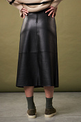 Жіноча шкіряна спідниця Stimma Ніоль, колір - чорний