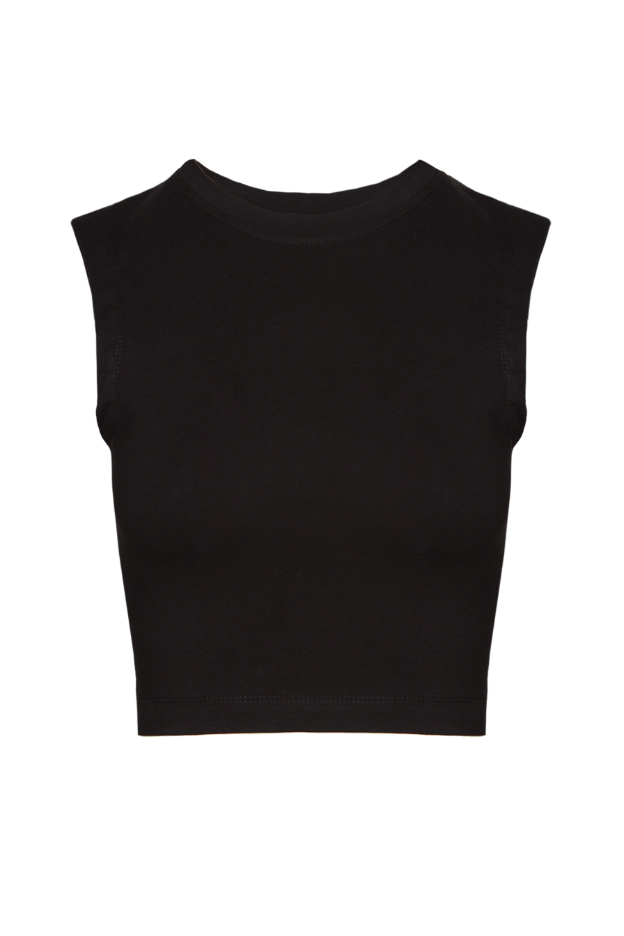 Жіноча футболка Stimma Фіалін, колір - чорний