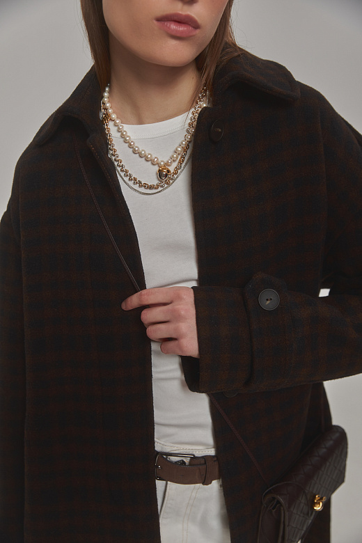 Жіноче напівпальто Stimma Арселі, фото 6