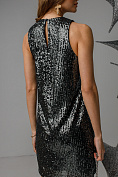 Жіноча сукня Stimma Наяда, колір - срібно-чорний