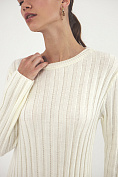 Женское вязаное платье Stimma Ноудл, цвет - светло-молочный