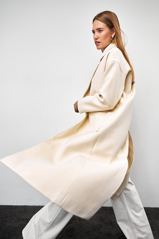 Жіноче пальто Stimma Олвін, колір - ваніль