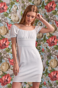 Женское платье Stimma Нолан, цвет - молочный