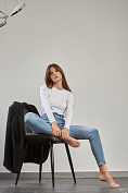 Жіночі джинси Stimma Скайні, колір - блакитний