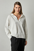 Жіночий светр Stimma Гудзі , колір - молочний