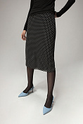 Женская юбка Stimma Шанис, цвет - Черный/белый горох