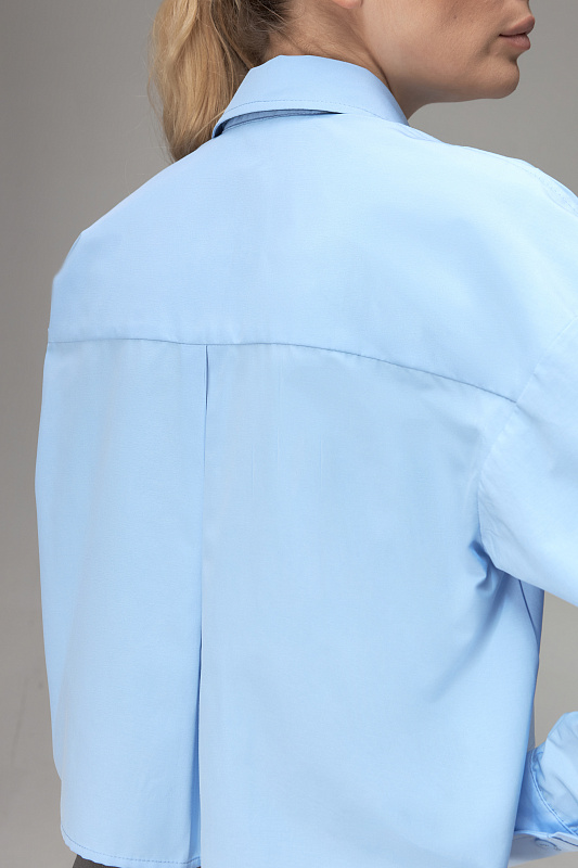 Жіноча сорочка Stimma Рубіс, колір - блакитний