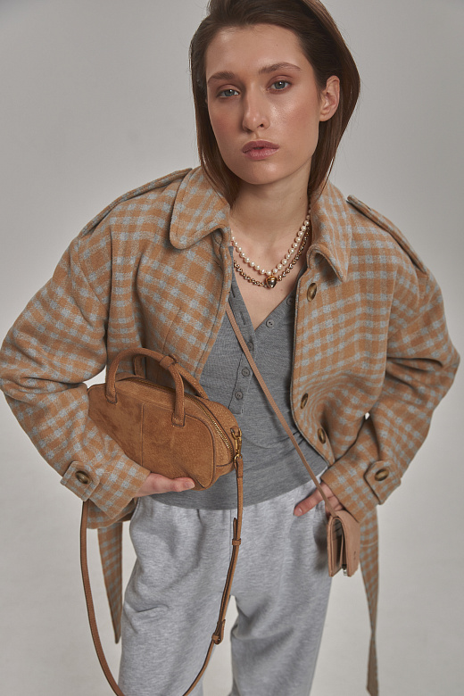 Жіноче напівпальто Stimma Арселі, фото 6