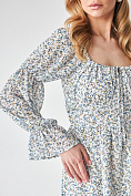 Женское платье Stimma Латесия, цвет - Бело-лимонная кв
