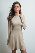 Женское платье Stimma Патрис, цвет - ореховый