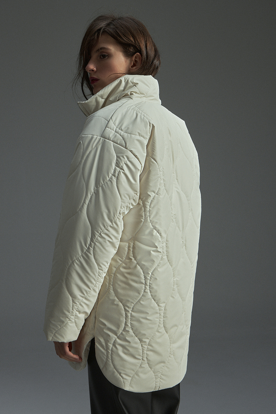 Жіноче пальто Stimma Імір, колір - ваніль