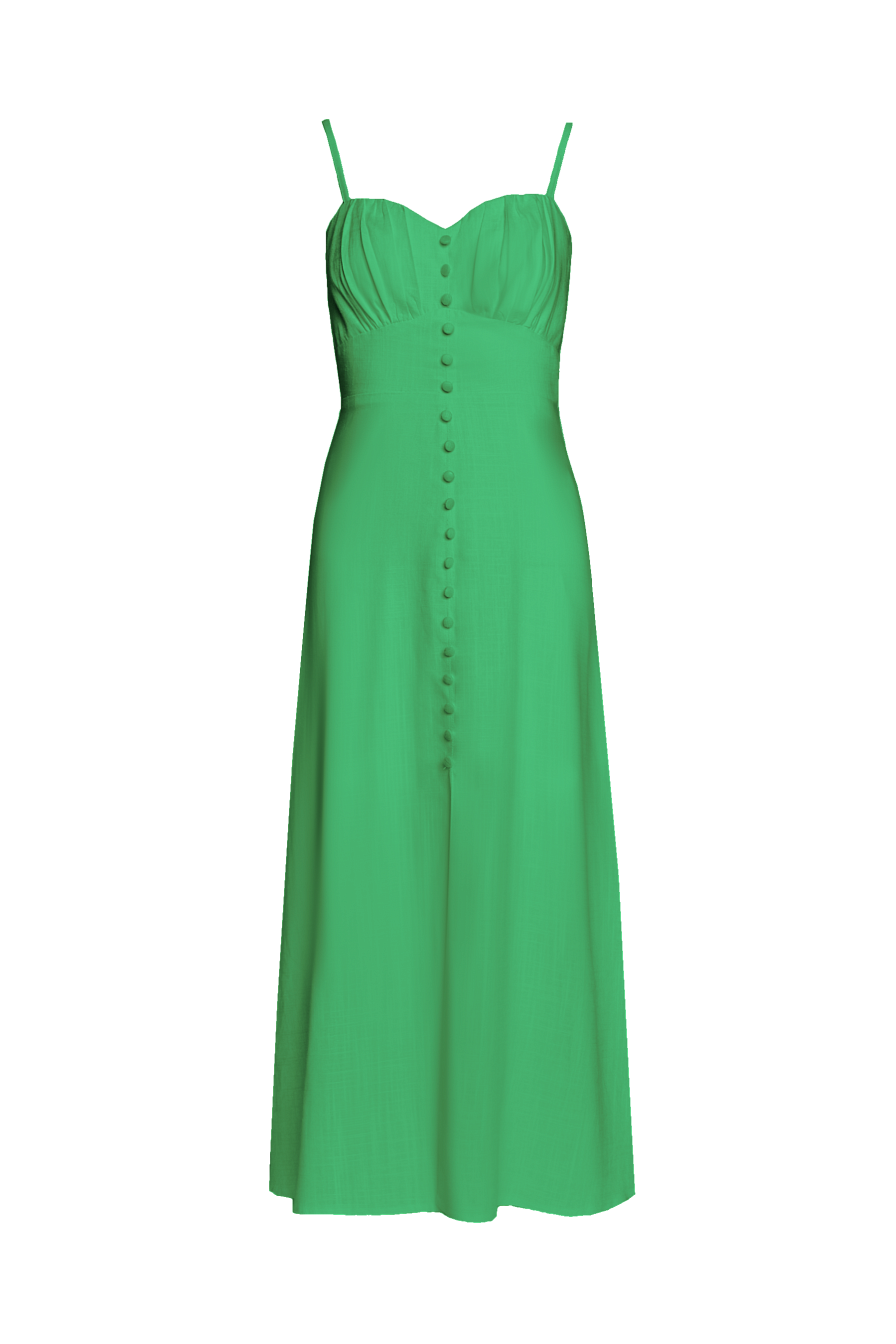 Женский сарафан Stimma Джия, цвет - ярко-зеленый