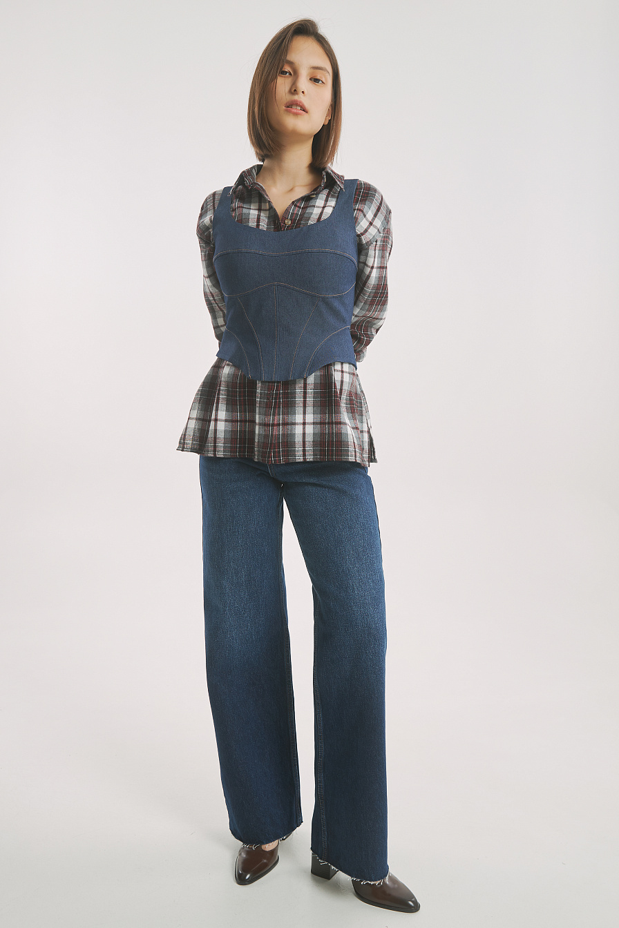 Жіночі джинси WIDE LEG Stimma Крего, фото 1 