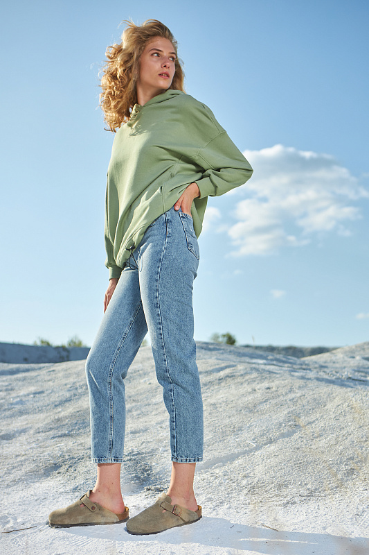 Жіночі джинси МОМ Stimma Мірико, колір - блакитний