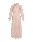 Женское платье Stimma Инди, цвет - Персик узор