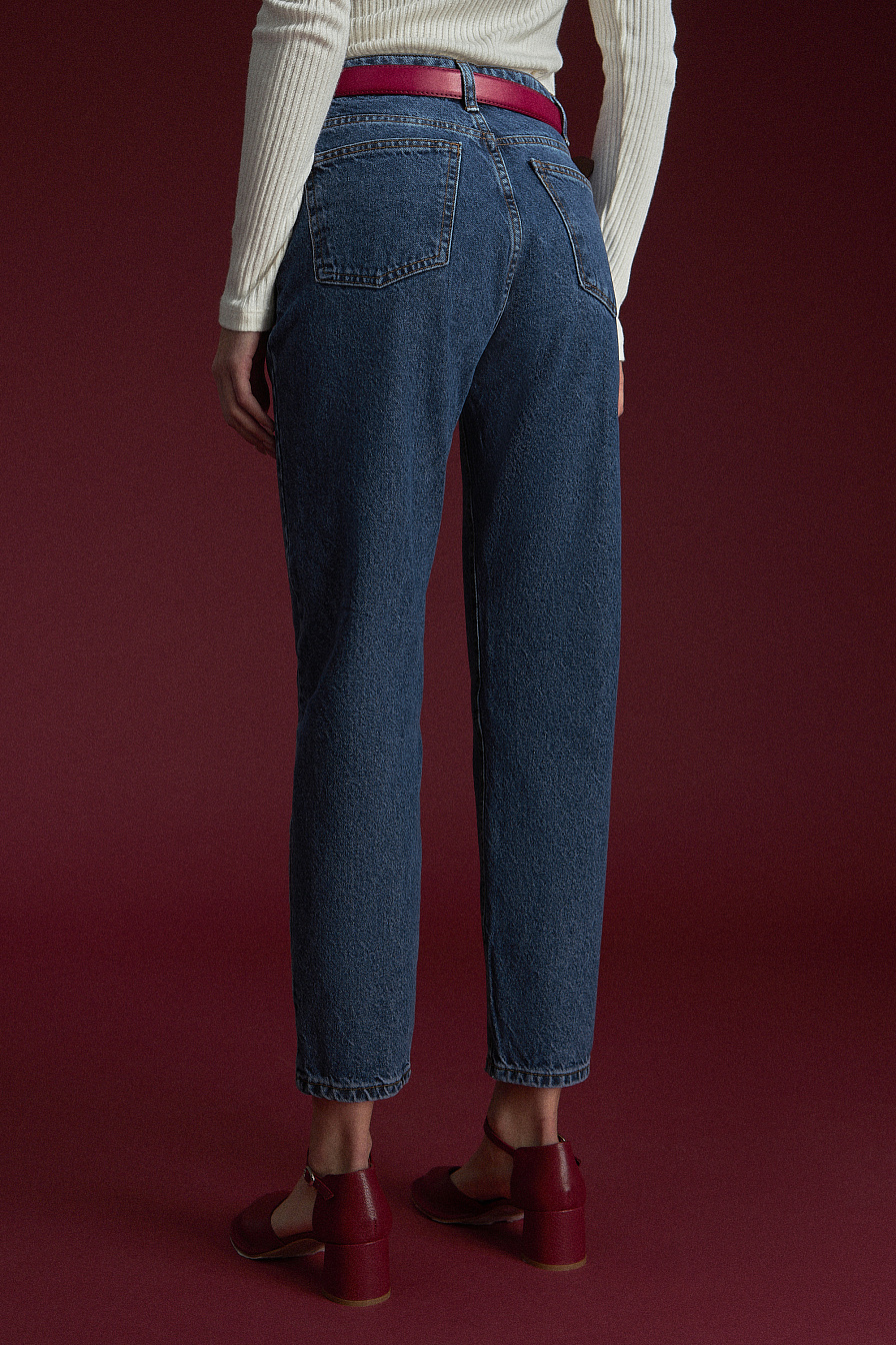 Жіночі джинси МОМ Stimma Мірико, колір - темно синій