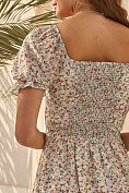 Женское платье Stimma Констанс, цвет - мятный/цветок