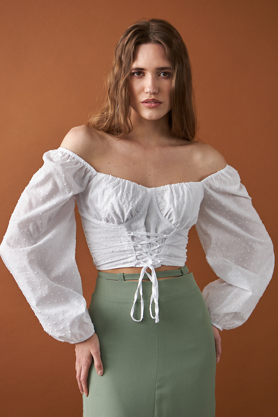 Женская юбка Stimma Салея, цвет - оливка