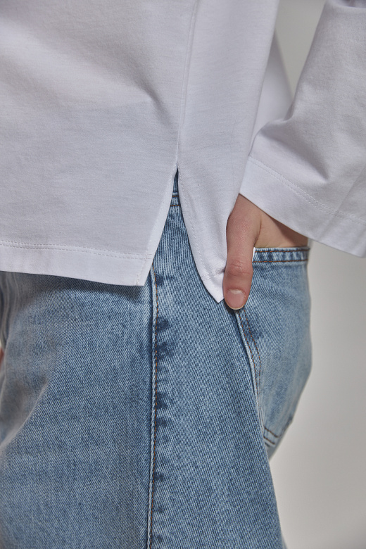 Жіночий лонгслів-поло Stimma Лебра, фото 6