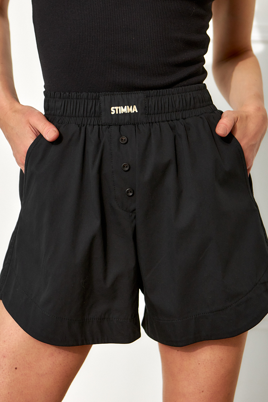 Жіночі шорти Stimma Мелітін, колір - чорний