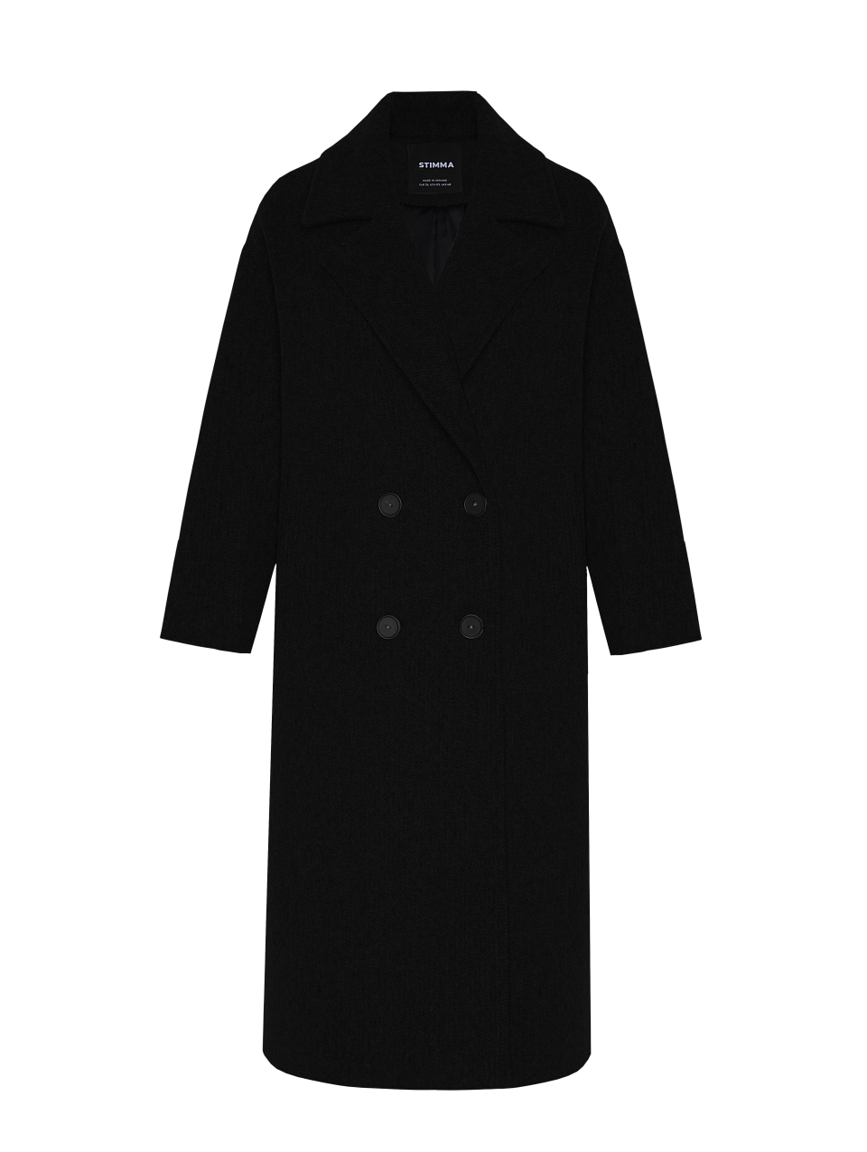 Жіноче пальто Stimma Діміт, колір - чорний