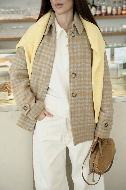 Жіноче напівпальто Stimma Арселі, фото 11