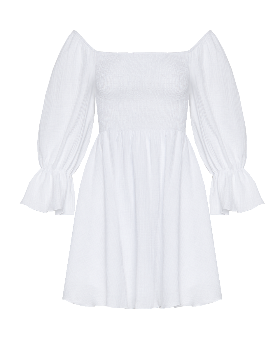 Женское платье Stimma Тедис, цвет - Белый
