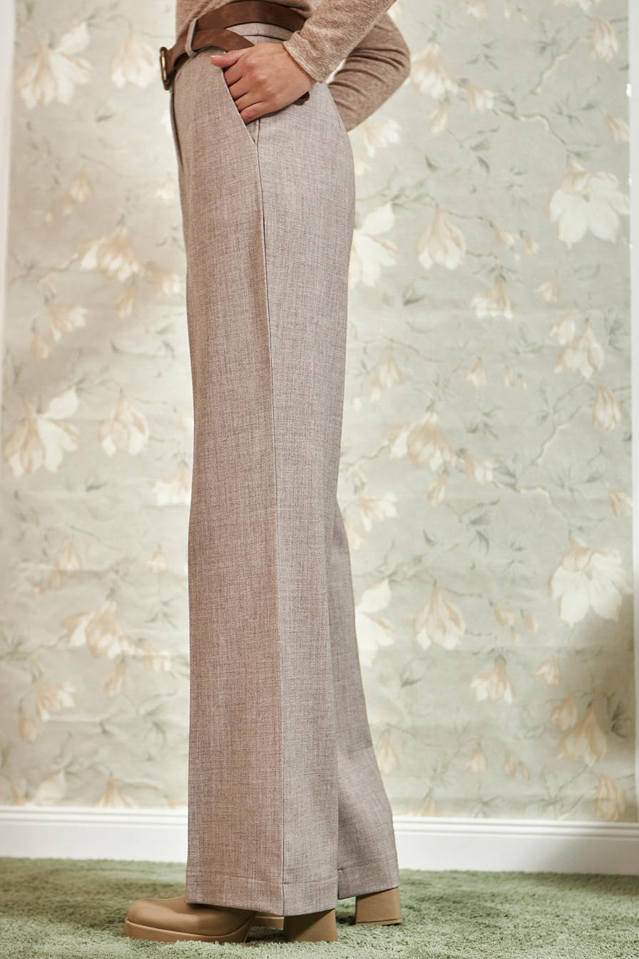 Жіночі штани Stimma Аріка, колір - сіро-бежевий