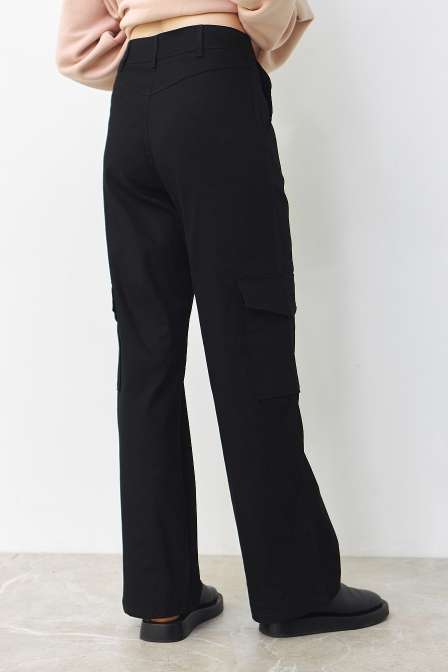Жіночі штани-карго Stimma Форіт , колір - чорний