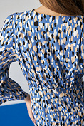 Жіноча сукня Stimma Альріда, колір - Волошково-кремовий візерунок