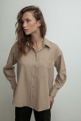 Женская рубашка Stimma Дитмар, цвет - бежевый