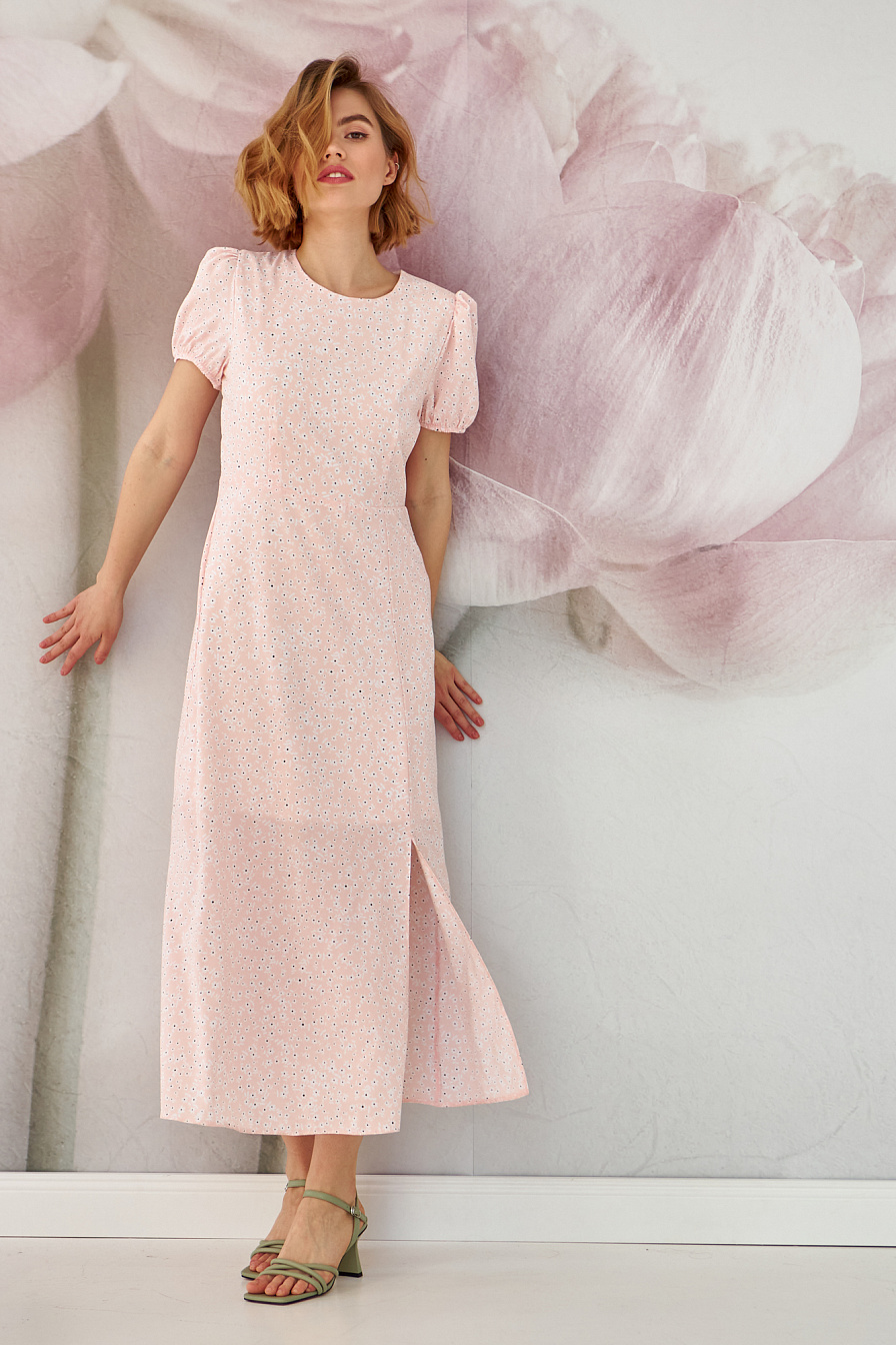 Женское платье Stimma Шарини, цвет - Персиковый цветок