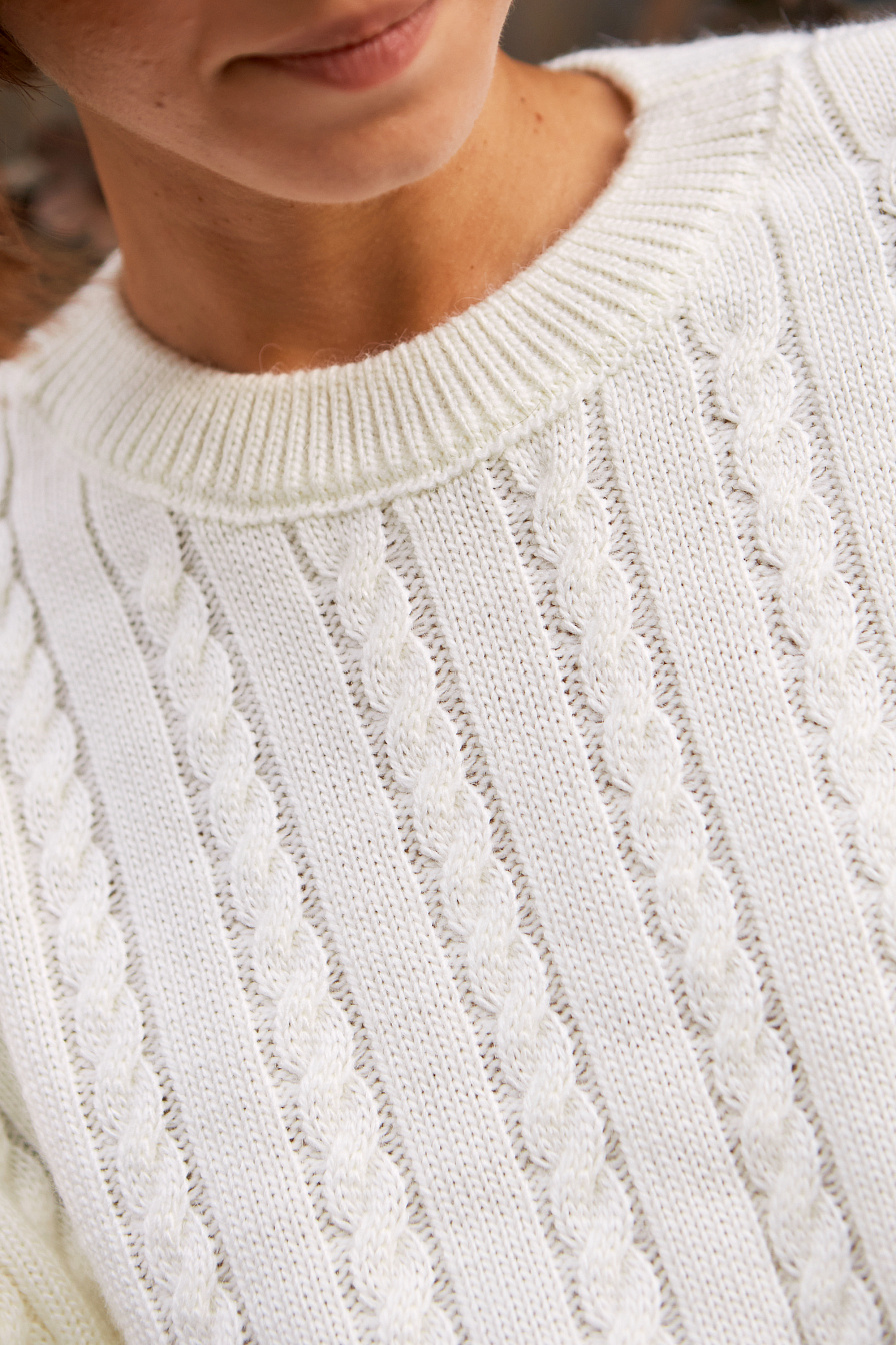 Жіночий светр Stimma Косана, колір - молочний
